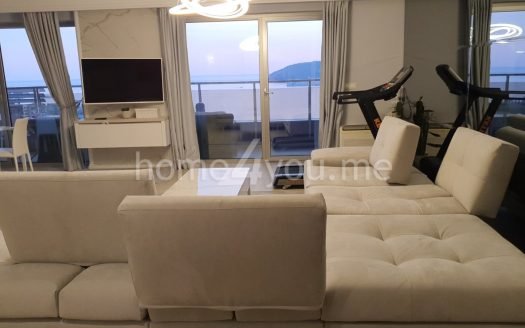 Two-bedroom modern apartment on the first line from the sea, Harmonia, Zavala, Budva