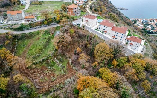 Apartments for sale in pre-construction directly from the developer – luxury ccomplex with a pool above Sveti Stefan, Budva