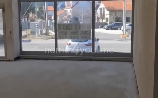 Commercial space for sale – 266m², ground floor, new building, Gruda, Cetinje