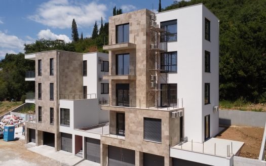 Apartments under construction – modern residential complex in Tivat