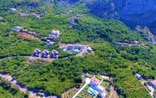 Urbanized land with sea view, Blizikuce, Budva
