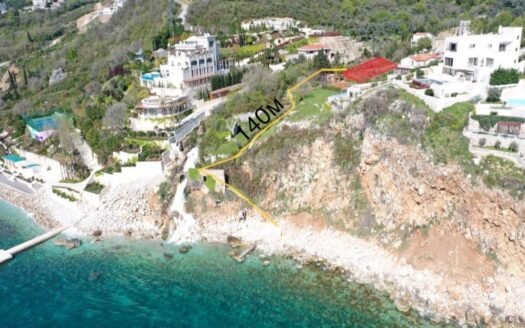 Urbanized plot with sea view, Rijeka Reževići, Budva