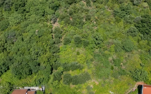 Land plot in Budva with UTU for construction, excellent location with sea view — Podkošljun