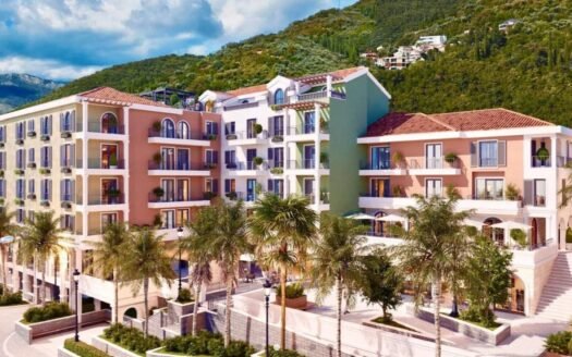 Apartments in a new residential complex under construction, Donja Lastva, Tivat
