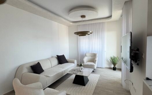 Furnished two-bedroom apartment with panoramic sea views, Bečići, Budva