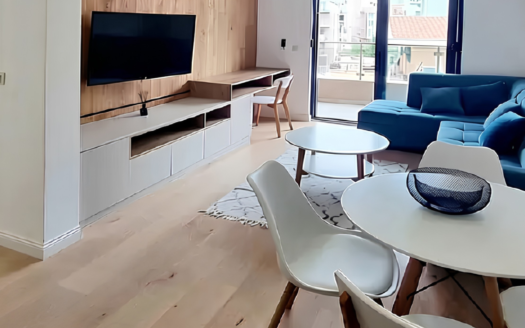 Two-bedroom apartment with garage parking space in the Lazi neighborhood, Budva