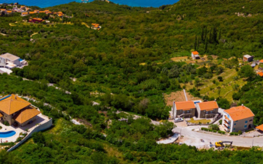 Urbanized land with sea view, Blizikuce, Budva.