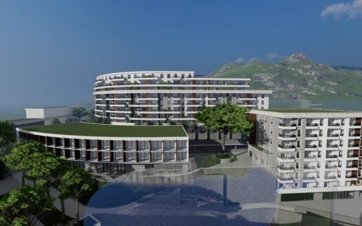 Two-bedroom apartment in a new complex with sea view, Bečići, Budva